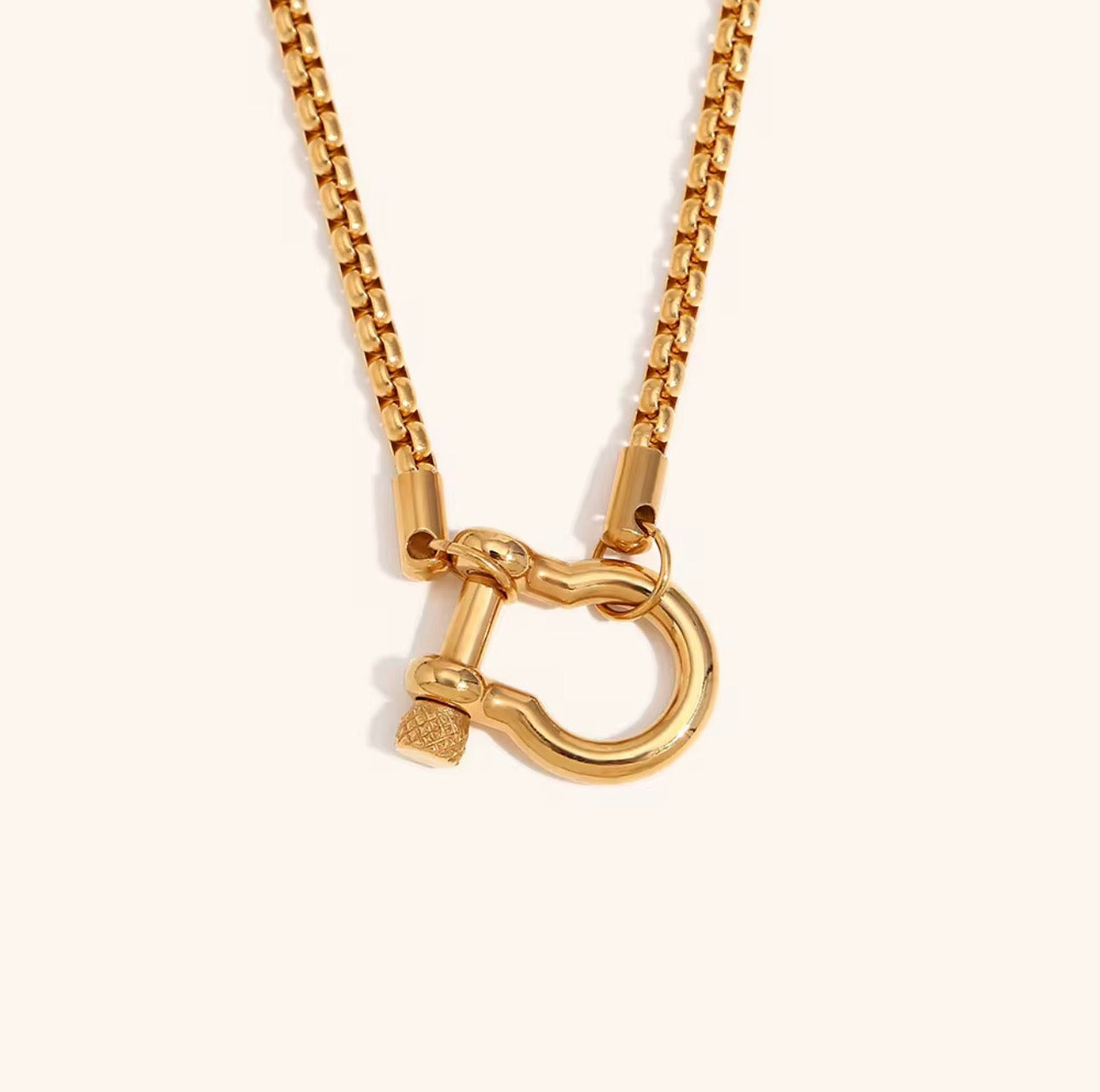 Laura necklace-Gold