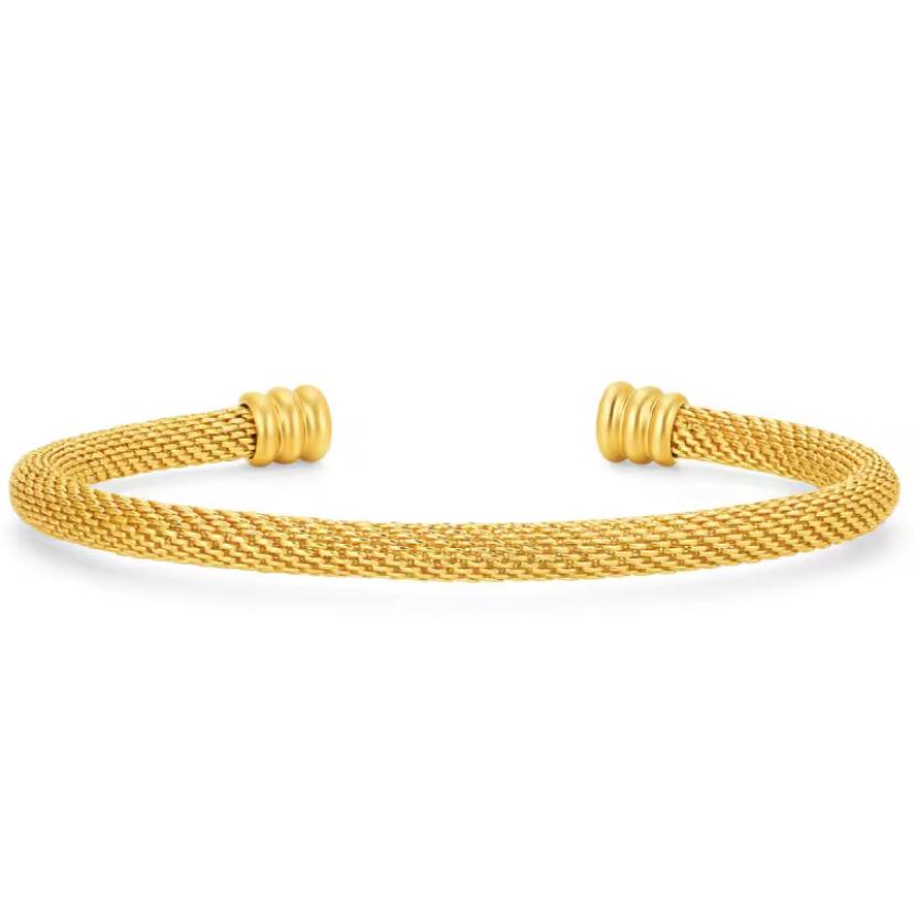 Brina Cuff Bracelet-Gold