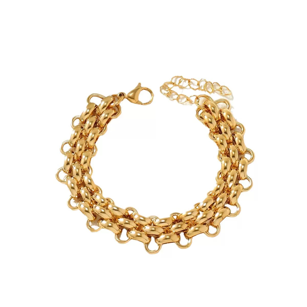Royal Curve chain toggle Bracelet