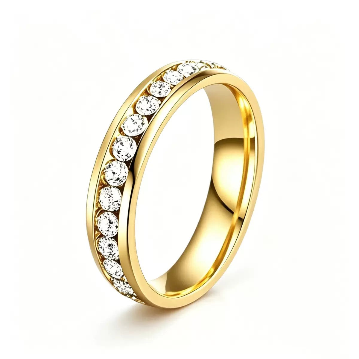 Mark Channel set Band Ring