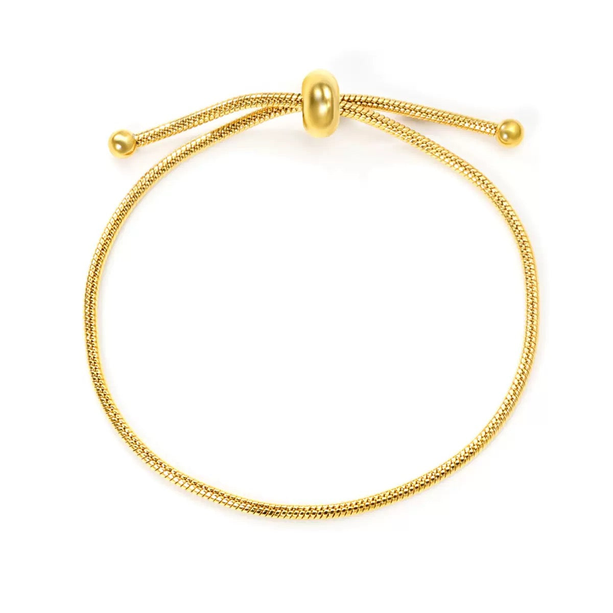 Lottie Round Snake chain Bracelet
