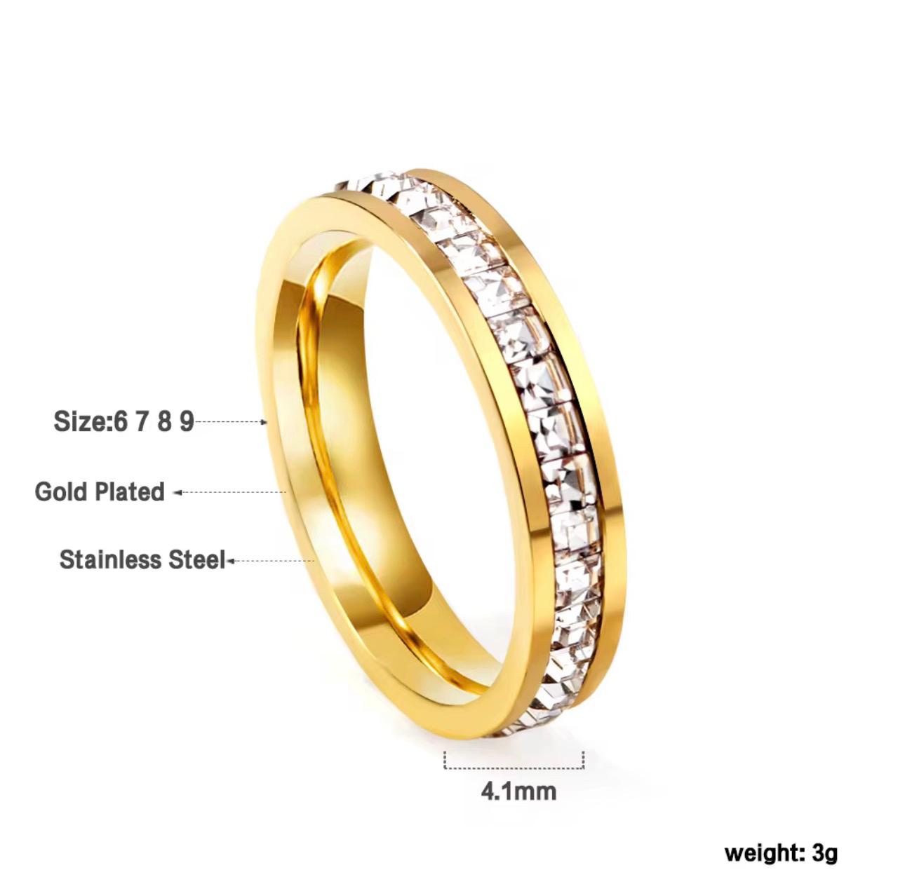 ROSELANALY RING GOLD 6