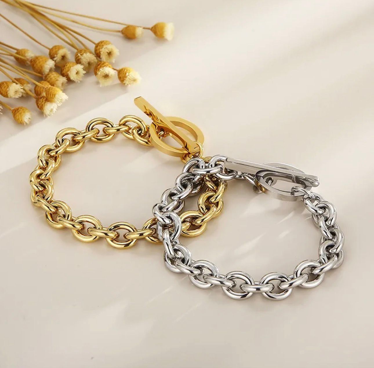 Royal Link Luxe Bracelet-Gold