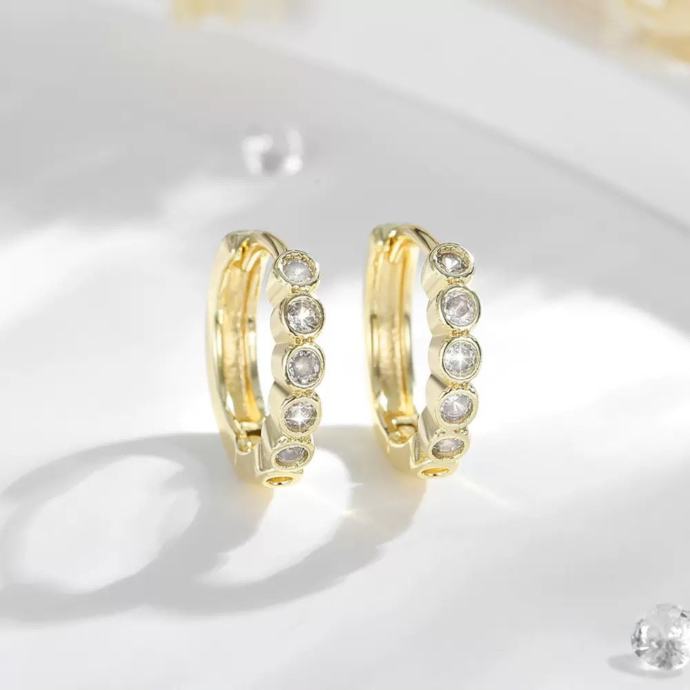 Luxe statement Earring- Gold