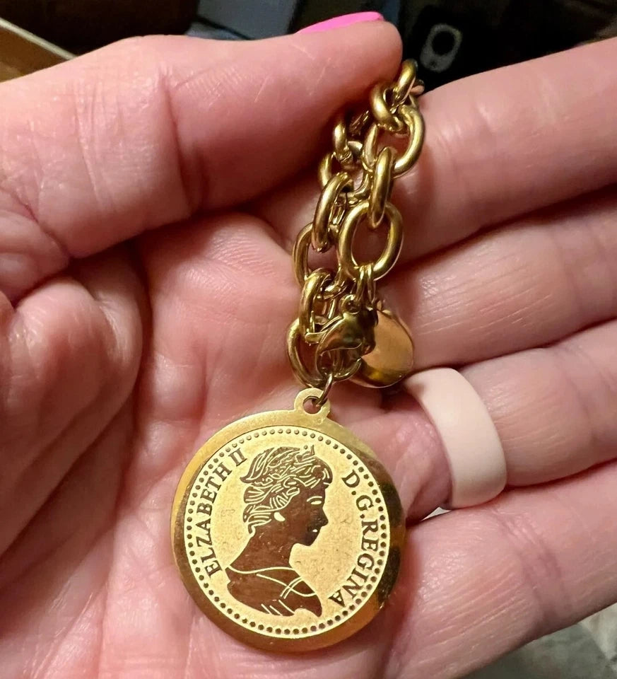 Elizabeth Coin Gold Set