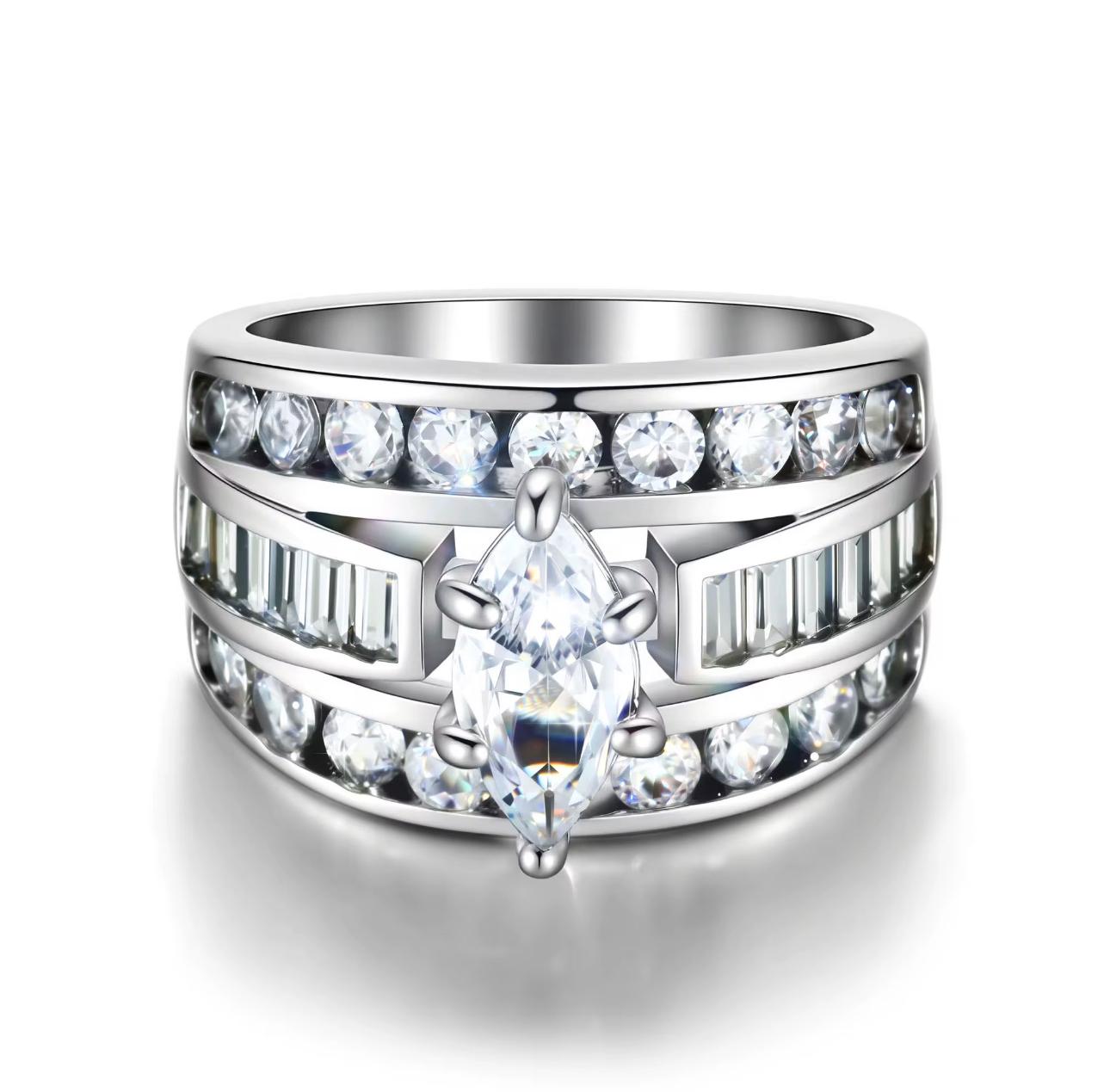 Ceestia Luxe Ring-Silver 6